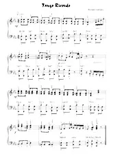 descargar la partitura para acordeón Tango Ricordo en formato PDF