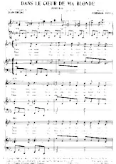 download the accordion score Dans le cœur de ma blonde (Wheels) in PDF format
