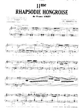 télécharger la partition d'accordéon IIème Rhapsodie Hongroise n°2 (Arrangement Charles Demaele Fils) au format PDF
