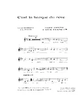 descargar la partitura para acordeón C'est la barque du rêve en formato PDF