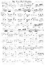 télécharger la partition d'accordéon Me voy pa'l pueblo (Quand elle danse) (Trio los Panchos/Dario Moreno) au format PDF