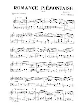 descargar la partitura para acordeón Romance Piémontaise (Valse) en formato PDF