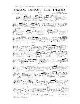 descargar la partitura para acordeón Eras como la flor (Demain) (Tango) en formato PDF
