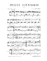 télécharger la partition d'accordéon Petite Viennoise (Valse) au format PDF