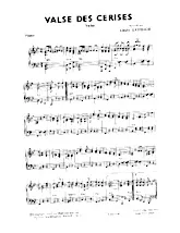 scarica la spartito per fisarmonica Valse des cerises in formato PDF