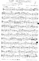 download the accordion score Nuit merveilleuse (Boléro) in PDF format