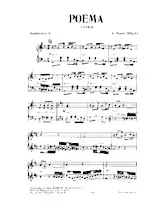 descargar la partitura para acordeón Poéma (Bandonéon C) (Tango) en formato PDF
