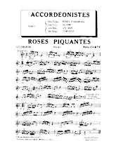télécharger la partition d'accordéon Accordéonistes : Recueil : Roses piquantes + Eliane + Un dur + Yamingo au format PDF