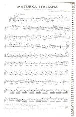 download the accordion score Mazurka Italiana in PDF format