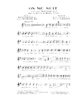 descargar la partitura para acordeón On me suit en formato PDF