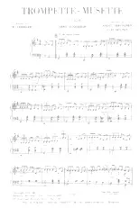 télécharger la partition d'accordéon Trompette Musette (Java Valse) au format PDF