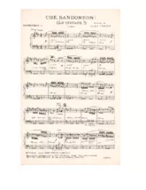 scarica la spartito per fisarmonica Che bandonéon (Le crois tu) (Tango) in formato PDF