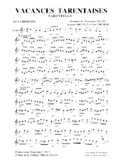 descargar la partitura para acordeón Vacances tarentaises (Tarentelle) en formato PDF