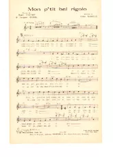download the accordion score Mon p'tit bal rigolo (Valse Chantée) in PDF format