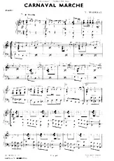 télécharger la partition d'accordéon Carnaval Marche (Orchestration Complète) au format PDF