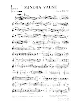 descargar la partitura para acordeón Minora Valse en formato PDF