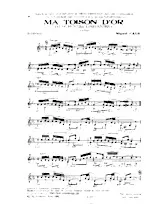 télécharger la partition d'accordéon Ma toison d'or (Si yo pudiera comprender) (Tango) au format PDF