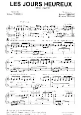 télécharger la partition d'accordéon Les jours heureux (Tango Chanté) au format PDF