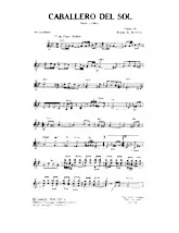 descargar la partitura para acordeón Caballero del sol (Paso Doble) en formato PDF