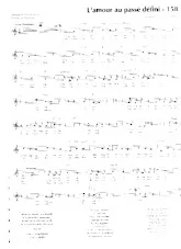 download the accordion score L'amour au passé défini (Valse Chantée) in PDF format