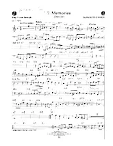 download the accordion score Memories (Danzon) in PDF format