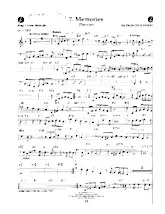 descargar la partitura para acordeón Memories (Danzon) en formato PDF