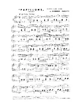 télécharger la partition d'accordéon Papillons (Farfalle) (Valse Swing) au format PDF