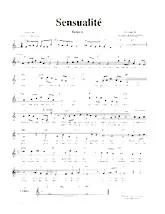 descargar la partitura para acordeón Sensualité (Boléro) en formato PDF