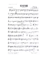 scarica la spartito per fisarmonica Sylvie (Valse Lente) in formato PDF