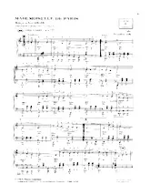 télécharger la partition d'accordéon Mademoiselle de Paris (Arrangement Ido Valli) au format PDF