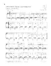 scarica la spartito per fisarmonica Chanson pour l'Auvergnat (Arrangement accordéon Ido Valli) in formato PDF