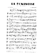 scarica la spartito per fisarmonica La Pékinoise (One Step Marche) in formato PDF