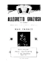 télécharger la partition d'accordéon Allegretto Grazioso (Arrangement Max Francy) au format PDF
