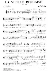 télécharger la partition d'accordéon La vieille rengaine (Chant : André Claveau) (Fox 1925) au format PDF