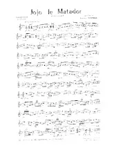 télécharger la partition d'accordéon Jojo le matador (Paso Doble) au format PDF