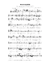 télécharger la partition d'accordéon Manolete (Paso Doble) au format PDF