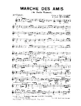 télécharger la partition d'accordéon Marche des amis (De Radio Hainaut) au format PDF
