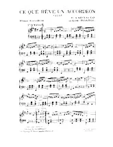 descargar la partitura para acordeón Ce que rêve un accordéon (Valse) en formato PDF