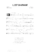 descargar la partitura para acordeón Il est charmant (Valse) en formato PDF