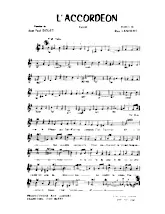 scarica la spartito per fisarmonica L'accordéon (Valse) in formato PDF