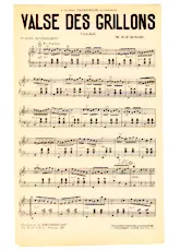 download the accordion score Valse des grillons in PDF format