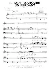 download the accordion score Il faut toujours un perdant (Hey) in PDF format