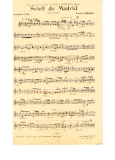 scarica la spartito per fisarmonica Soleil de Madrid (Paso Doble) in formato PDF