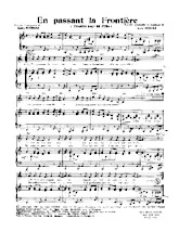 download the accordion score En passant la frontière (Cuando sali de Cuba) (Chant : Richard Anthony) in PDF format