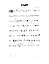 download the accordion score Lover (Partout toi) in PDF format