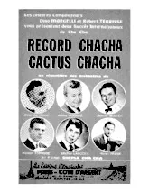 descargar la partitura para acordeón Cactus chacha en formato PDF