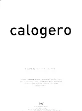 télécharger la partition d'accordéon Calogero (16 Titres) au format PDF