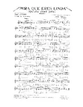 télécharger la partition d'accordéon Mira Que Eres Linda (Qu'elle était jolie) (Violon + Accordéon) au format PDF