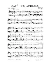 download the accordion score Café des artistes (Valse) in PDF format