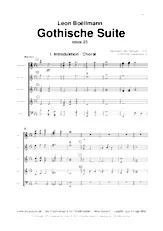 descargar la partitura para acordeón Gothische Suite (Conducteur) en formato PDF